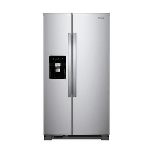 Refrigerador Whirlpool WD2620S Side by Side 22 Pies Plata