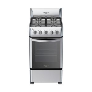 Estufa de Piso Whirlpool WWR3000S Gas 4 Quemadores 20 Pulgadas Gris