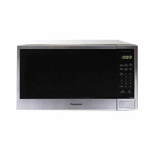 Microondas Panasonic Convencional Sin Dorador 1.3 Pies Gris Inox
