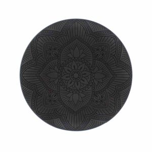 PLATO PLATO ENSALADA DECORADO MANDALA BLACK MELAMIN