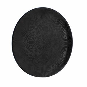 PLATO PLATO ENSALADA DECORADO MANDALA BLACK MELAMIN