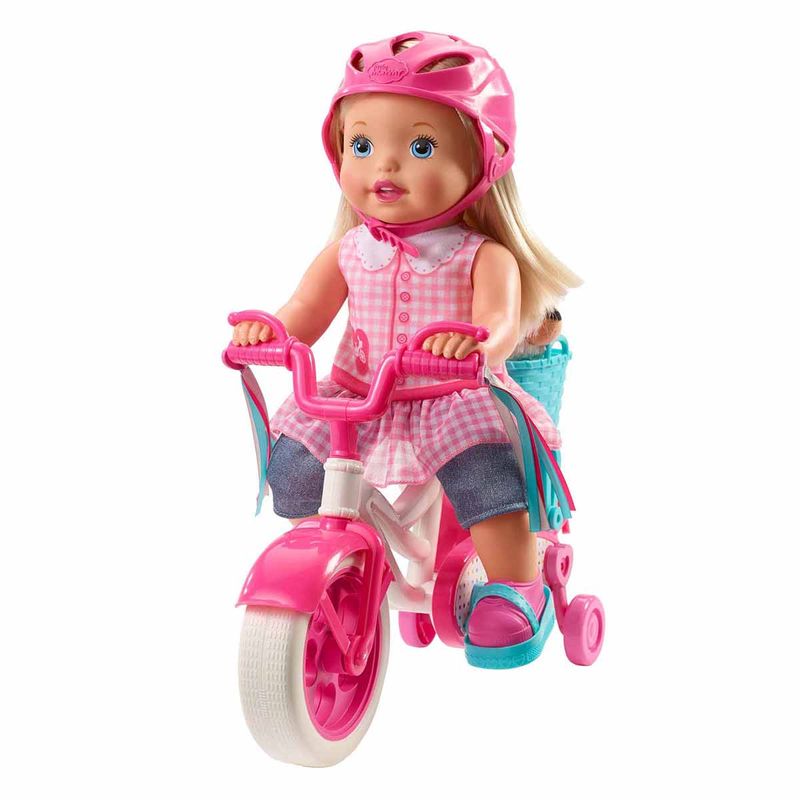 Little mommy paseo en cheap bici aurrera