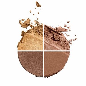 CUARTETO DE SOMBRAS MATE Y SATINADO 04 BROWN  SUGAR 4.2 G. OMBRE 4 COULEURS