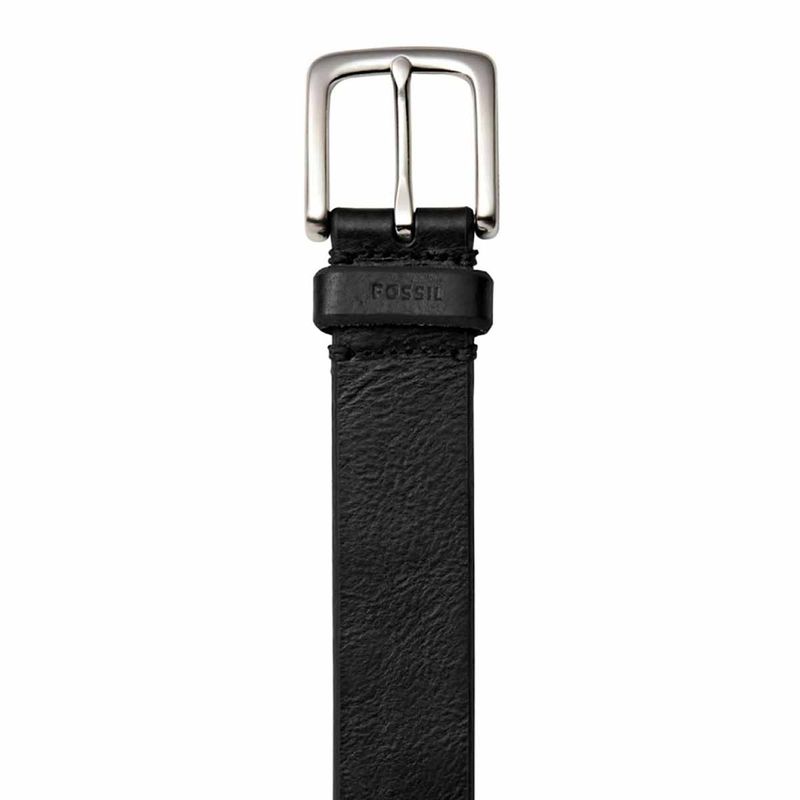 Cinto Caballero Fossil Samson De Piel Color Marrón Talla 38