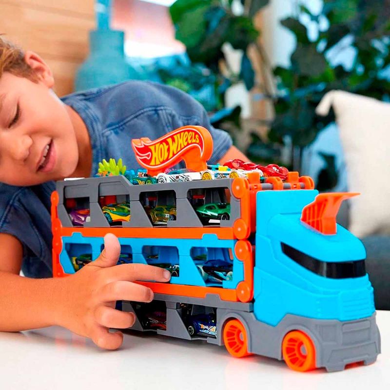 HOT WHEELS REMOLQUE PISTA DE CARRERAS MATTEL Gran Chapur