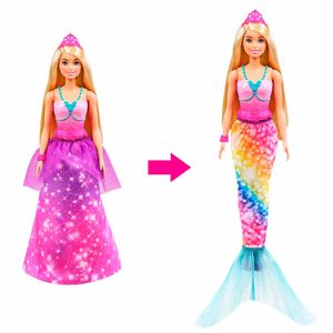 Barbie Princesa 2 En 1 Mattel