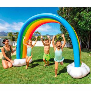 Rociador Inflable RAINBOW CLOUD 3.00 x 1.09 x 1.80m Para Mayores de 3 Años