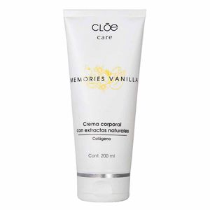 CREMA CORPORAL CON EXTRACTOS NATURALES Y COLAGENO AROMA MEMORIES VAINILLA CLOE