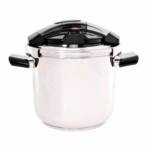 OLLA DE PRESIÓN, PLÁSTICO Y ACERO INOXIDABLE, 2 PIEZAS