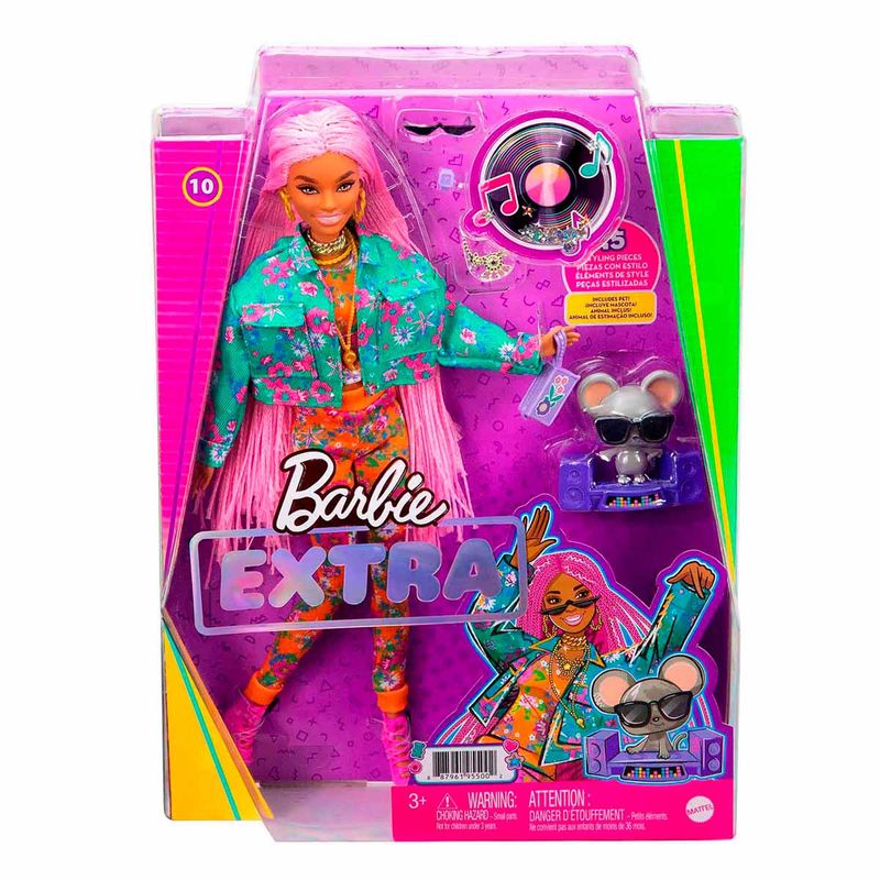 Barbie Extra Carro Barbie Juguete BARBIE EXTRA CABELLO