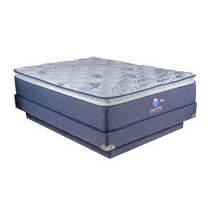 COLCHON CONFORT MEDIO  FIRME PILLOW TOP RESORTE INDEPENDIENTE EMBOLSADOS