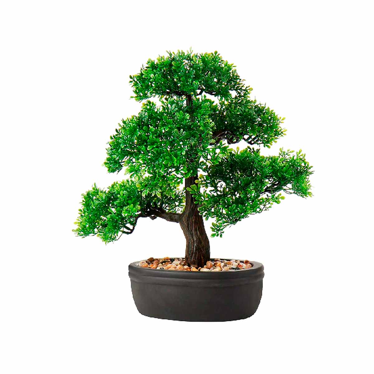 BONSAI ARTIFICIAL CON POTE 19X14X37CM - Gran Chapur