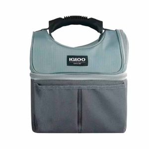 HIELERA SUAVE C/ ASA ESSENTIALS 9 QT GRIS