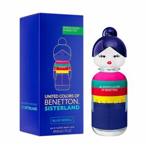 Benetton Eau De Toilette Sisterland Blue Neroli 80ml Para Mujer