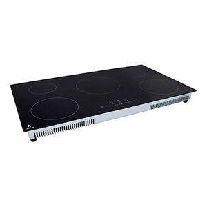 Parrilla de Inducción Supra 5Q-IN 5 Quemadores de Empotrar Negro