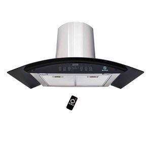 Campana Supra CC-90 de Pared Acero Inoxidable 90 cm Gris Inox