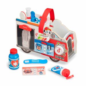 MD PAW PATROL MARSHALL'S COCHE DE RESCATE DE MADERA