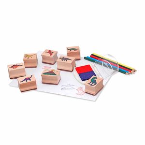 Melissa & Doug Set de Sellos de Dinosaurios