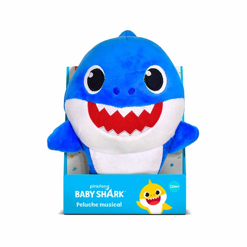 Peluche musical baby discount shark