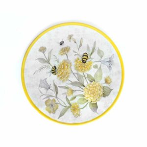 PLATO DE ENSALADA MELAMINA HEAVY WEIGHT 9" BEE SWEET