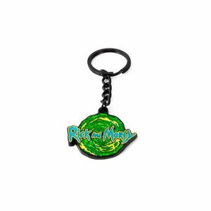 LLAVERO GEEK INDUSTRY RICK & MORTY LOGO