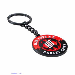 LLAVERO GEEK INDUSTRY HARLEY QUINN LOGO