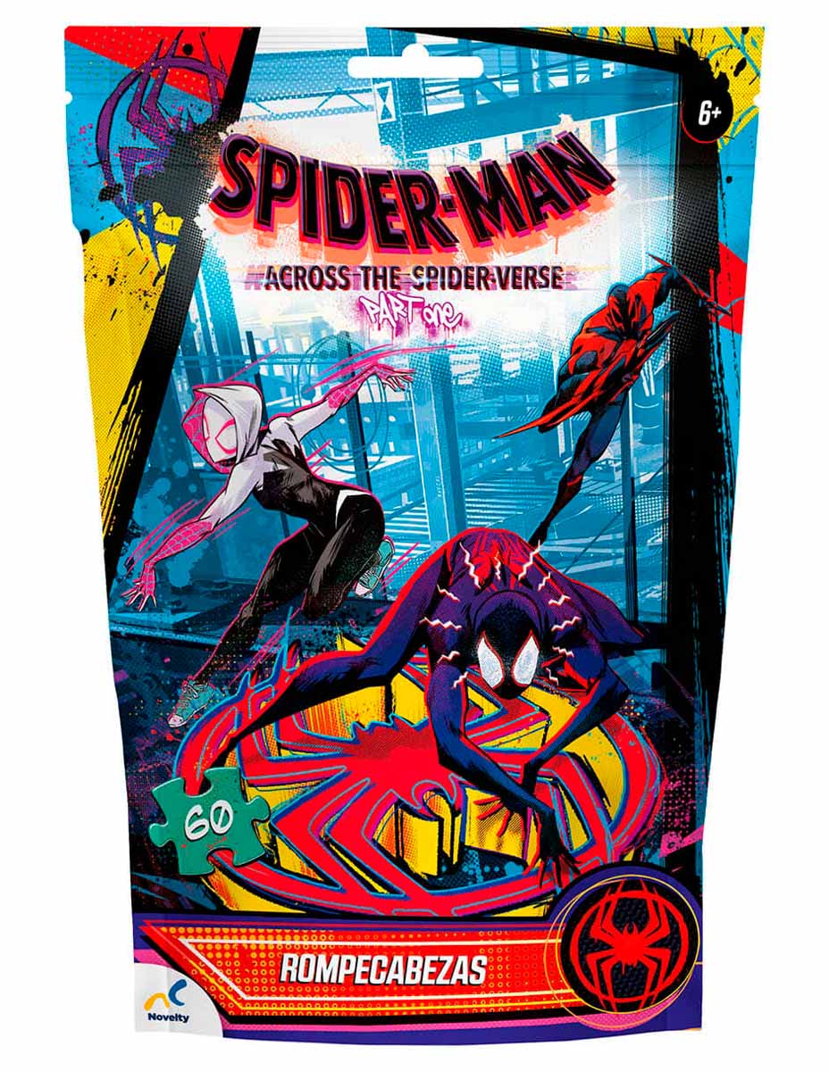 ROMPECABEZAS BOLSA FOIL SPIDER-MAN ACROSS THE SPIDER-VERSE 48 PZAS ...