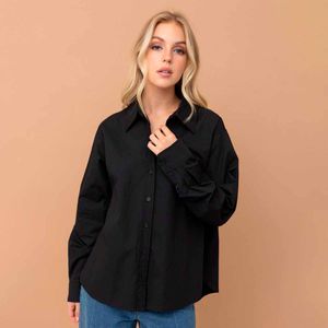 BLUSA CAMISERA CASUAL MANGA LARGA