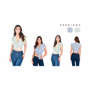 BLUSA CASUAL SIN MANGA