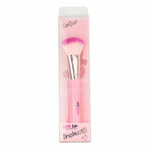 BROCHAS PARA MAQUILLAJE  BROCHA IND PRO. CONTORNO Y CORRECCION DE ROSTRO, CONTOUR 17, PINK UP , PZ.