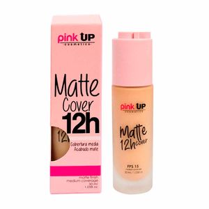 BASE DE MAQUILLAJE MAQUILLAJE LIQUIDO MATE TRUE BEIGE 400 MATTE 12 HRS.PINK UP, PZ.