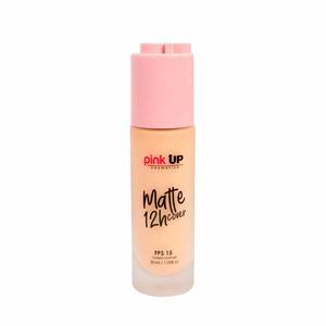 BASE DE MAQUILLAJE MAQUILLAJE LIQUIDO MATE PALE 100 MATTE 12 HRS.PINK UP, PZ.