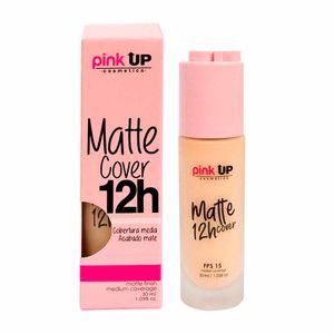 BASE DE MAQUILLAJE MAQUILLAJE LIQUIDO MATE PALE 100 MATTE 12 HRS.PINK UP, PZ.