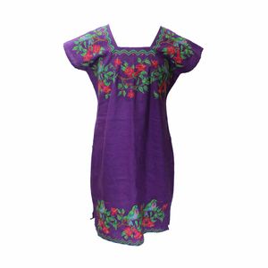VESTIDO CORTO MANGA CORTA