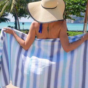 TOALLA DE PLAYA Y PAREO SANDFREE 87.5 X 187.5 CM