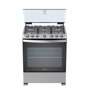Estufa de Piso Whirlpool WFR3300D Gas 6 Quemadores 30 Pulgadas