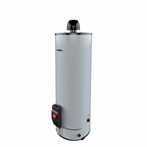 Calentador de Agua Mabe CDM40SLP Automático de Depósito Gas 40 Litros Gris
