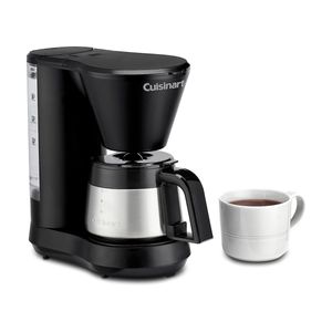 CAFETERA DE 5 TAZAS CON JARRA DE ACERO INOXIDABLE