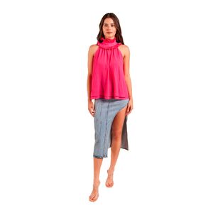 BLUSA CASUAL SIN MANGA