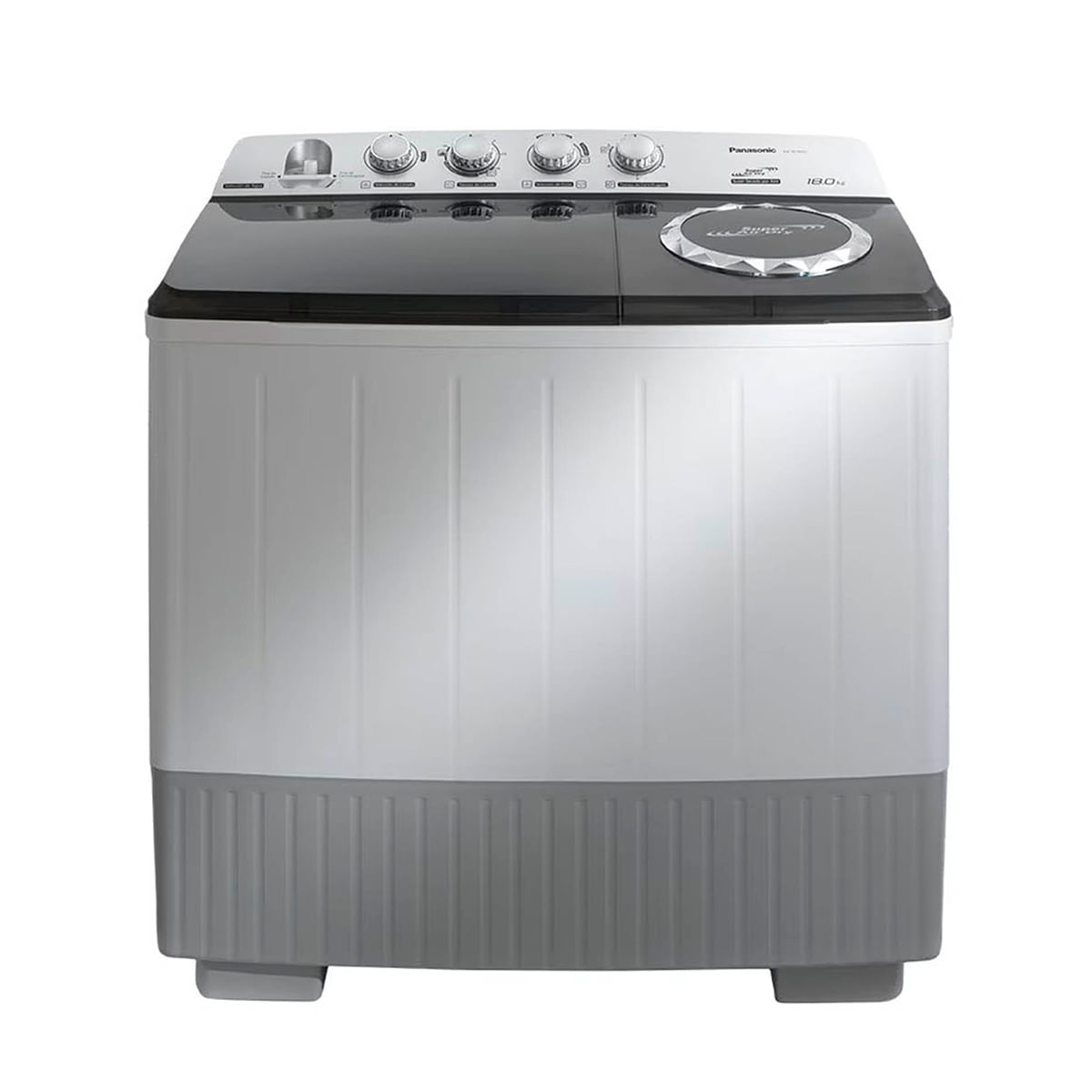 LAVADORA SEMIAUTOMÁTICA DE DOBLE TINA 18 KG PANASONIC SUPER AIR DRY
