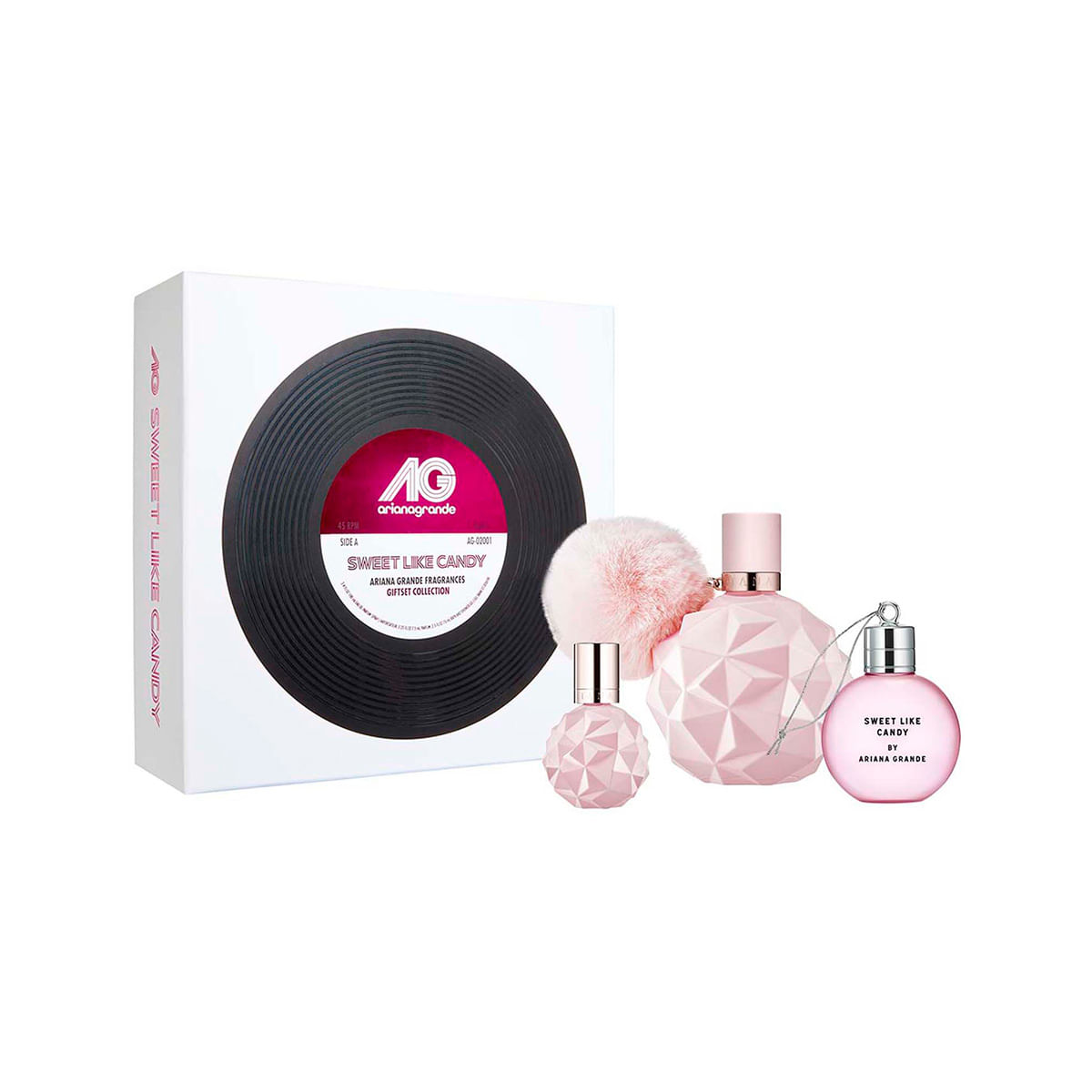 SET ARIANA GRANDE SWEET LIKE CANDY EDP 100 ML GS 3PC Gran Chapur