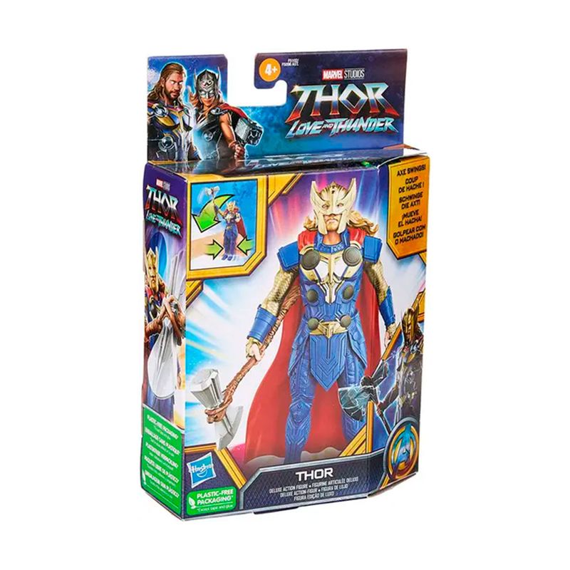 MARVEL THOR フィギュア 8個セット Figura De Acción Marvel Thor: Love & Thunder Thor Deluxe Action