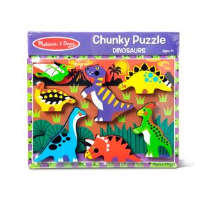 MD ROMPECABEZAS CHUNKY DE  DE DINOSAURIOS