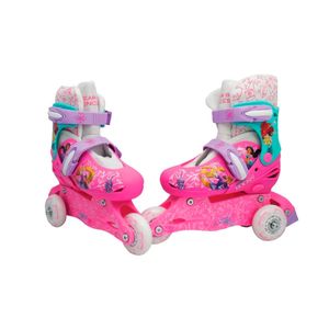 PATINES EN LINEA AJUSTABLES  PRINCESAS TALLA 18-21