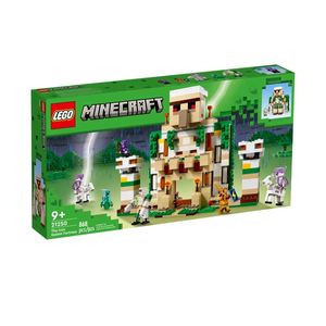 Lego Minecraft 21250 La Fortaleza del Gólem de Hierro para Mayores de 9 años