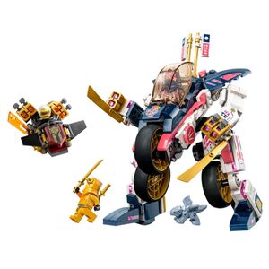MOTO DE CARRERAS TRANSFORMABLE EN MECH DE SORA