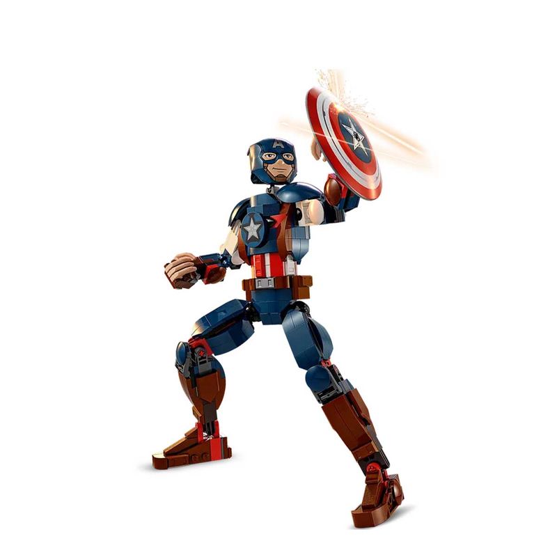 Figura para Construir: Capitán América de LEGO® Marvel Gran Chapur