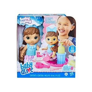 Baby Alive Sudsy Styling BRNH Baby Mattel