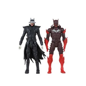 FIGURAS 3" BATMAN WHO LAUGHS & RED DEATH (DARK NIGHTS METAL #1) (CÓMIC) - 2 PACK