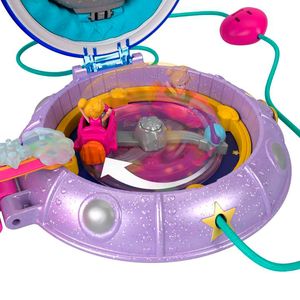 Polly Pocket Estuche Compacto Espacio Doble Diversión Mattel